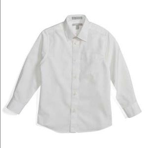 Nordstrom Smartcare boys white dress shirt size 14